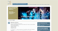 Desktop Screenshot of cstyle.se