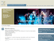Tablet Screenshot of cstyle.se